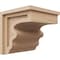 Ekena Millwork 9"W x 9"D x 9"H Wide Highland Rough Cedar Woodgrain TimberThane Corbel, Primed Tan CORUR09X09X09HLDRCPR - alternate 1